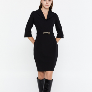 Mini black dress