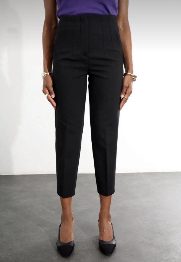High waist trousers