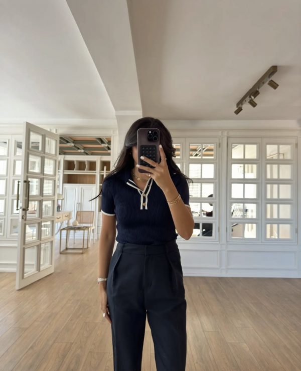 Navy Polo T-shirt