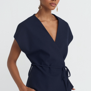 Navy vest