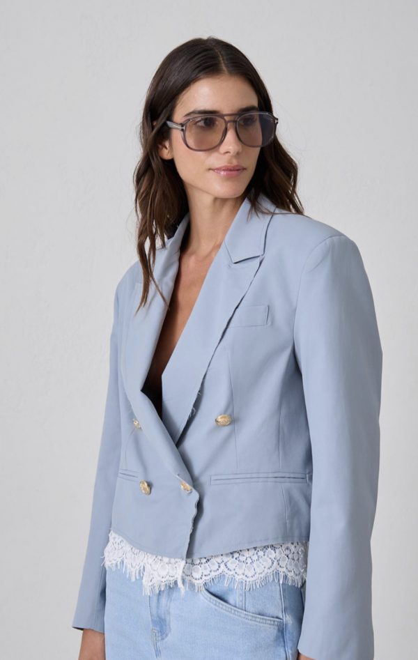 Lace Detailed Long Sleeve Jacket - Image 2