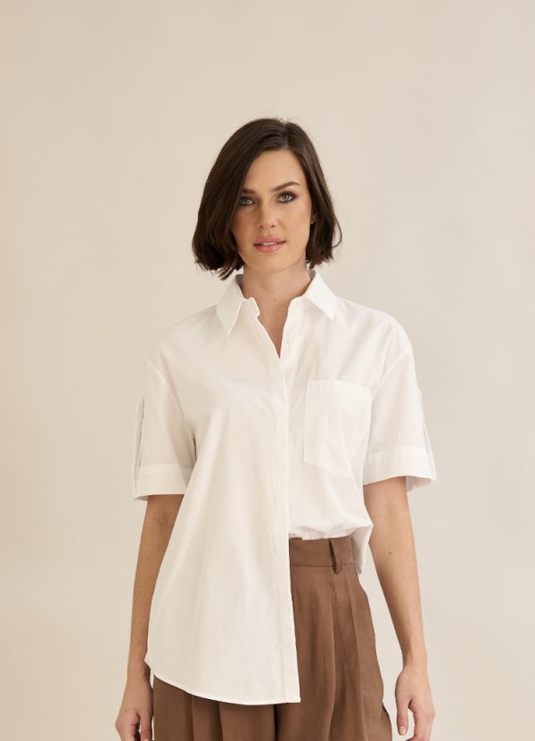 Short Sleeve Shirt Detailed With Star Buttons - Image 2