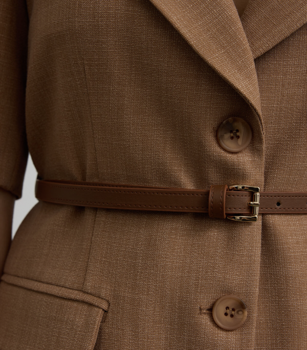 Belted Short Sleeve Jacket - Image 5