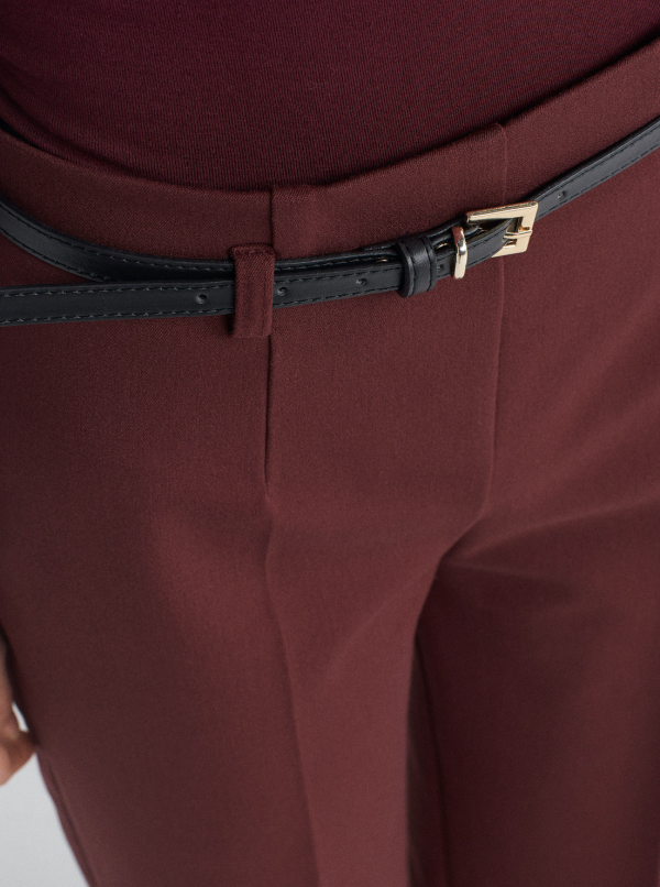 Belted Culotte Trousers - Image 5