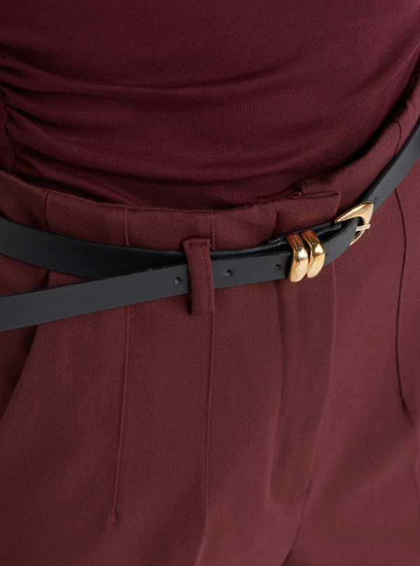 Belted High Waist Trousers - Image 4