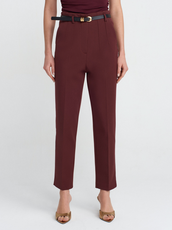 Belted High Waist Trousers - Image 5