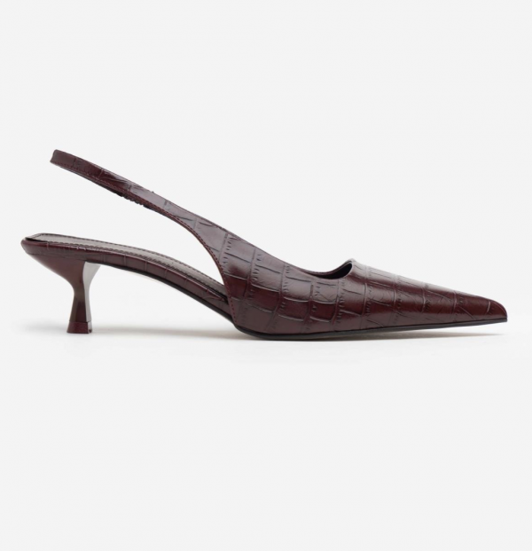 Bordo Leather - Low Heels - Image 2