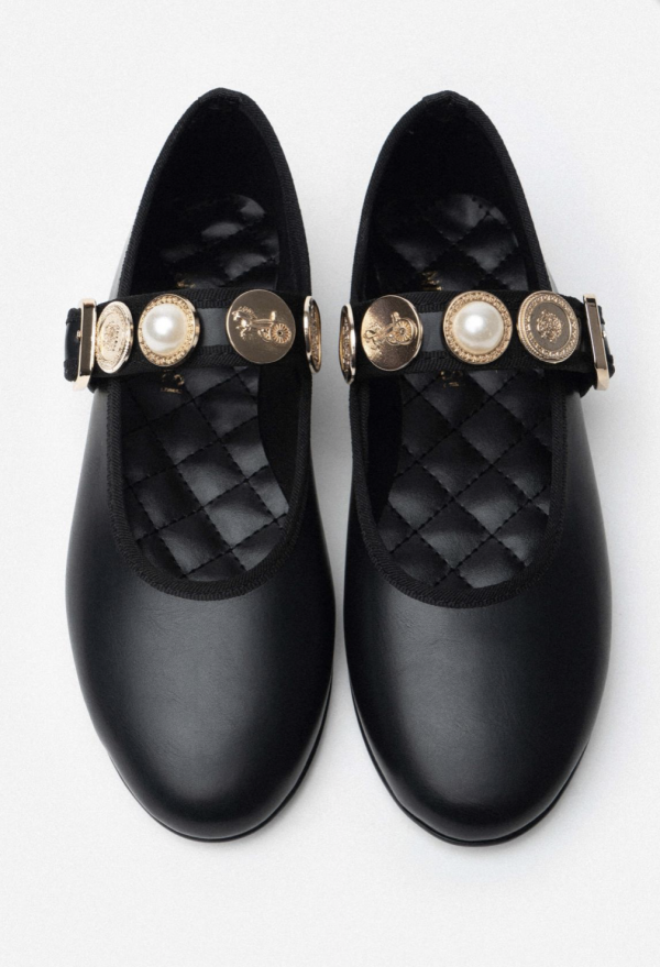 Ballerina - Black Leather - Image 2