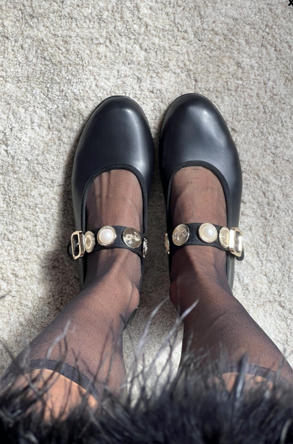 Ballerina - Black Leather - Image 8
