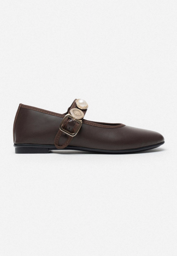 Ballerina - Dark Brown Leather - Image 2