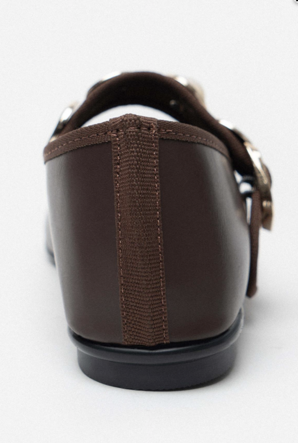 Ballerina - Dark Brown Leather - Image 4
