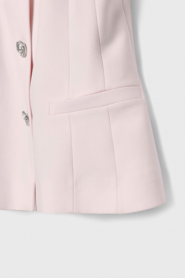 Baby Pink Short Sleeve Jacket - Image 7